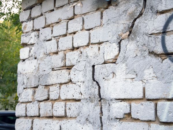 Cracked Brick Wall Repair in Grand Junction